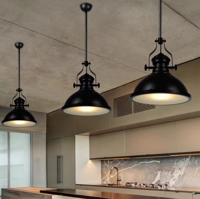 LED Retro Industrial Style Pendant Light – Lightingshop - Retro Industrial Style Lighting Design