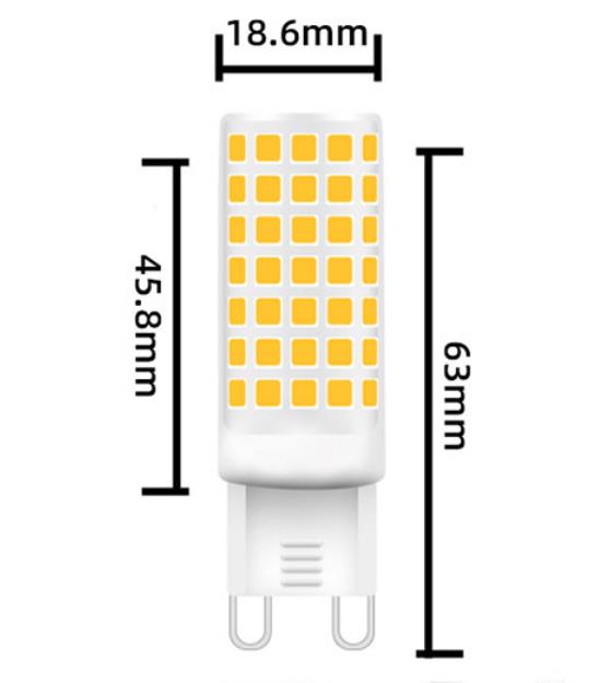G9 LED Dimmable bulb 220v 4.5w