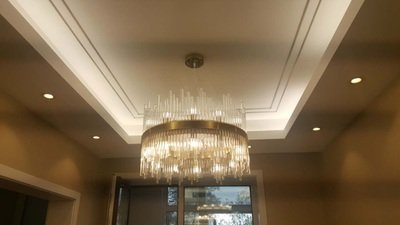 Jacinda Luxury Glam Royal Crown Chandelier Light