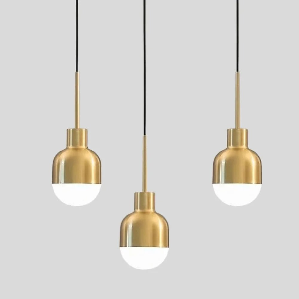 Aroldo Scandinavian Modern Acorn Pendant Lamp
