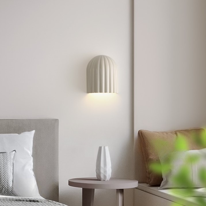 Jonsja Coloured Grooves Wall Lamp