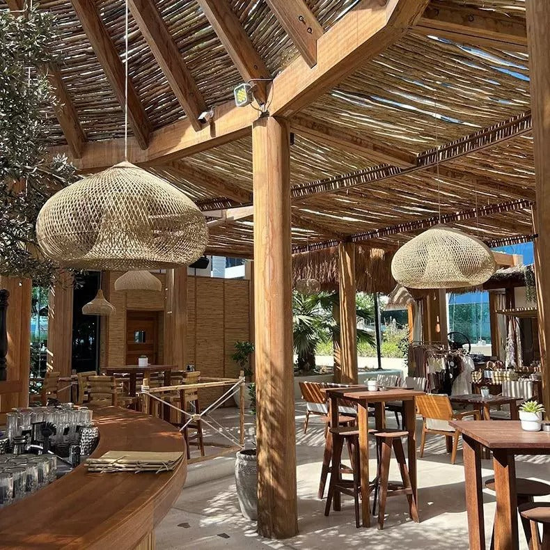 Selvra Natural Dome Pendant Light