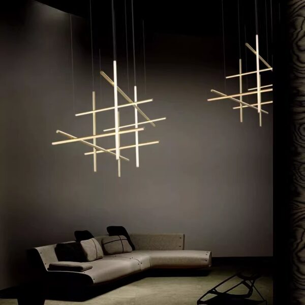 Maplasso Modern Hash Sticks Pendant Lamp