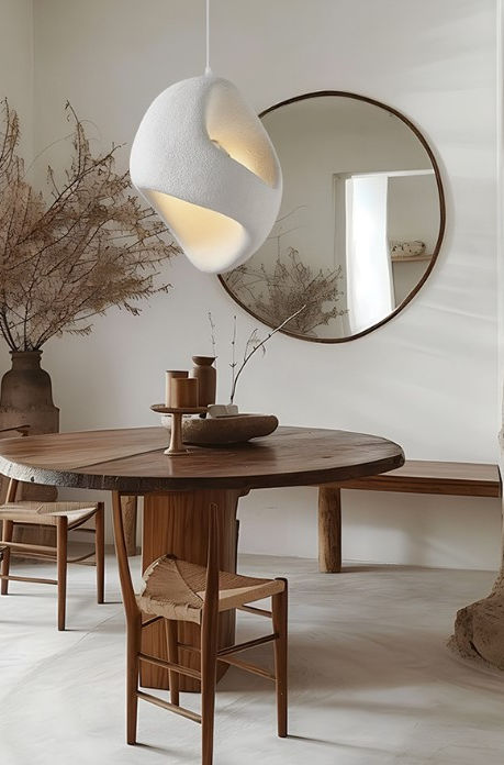 LED ZEN Style Cement Pendant Light