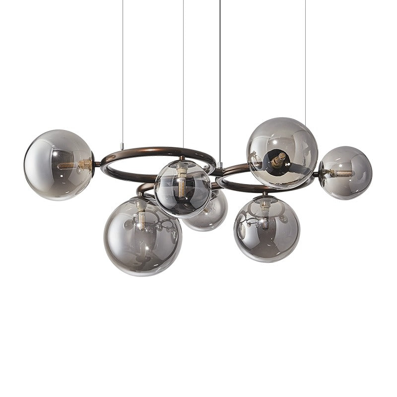 Rynlor Modern Nordic Mist Orbit Chandelier Light