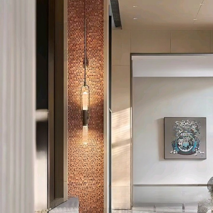 Gardoonaan Modern Sleek Tube Wall Light