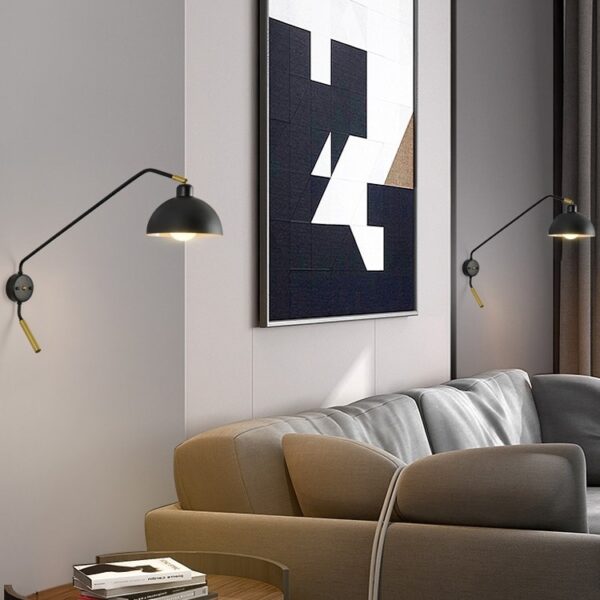Lukasja Long Arm Wall Light