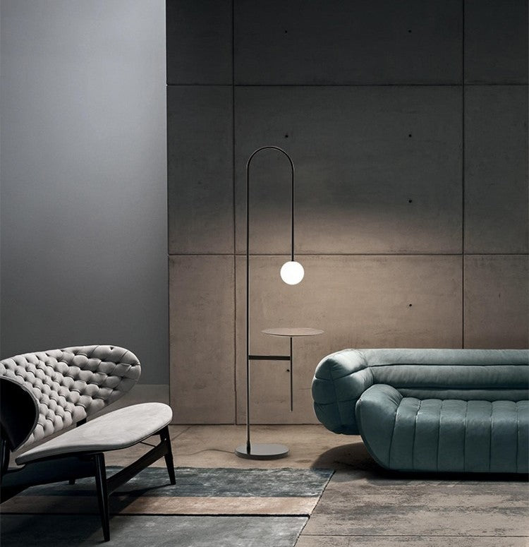 Anette Tray Table Floor Lamp