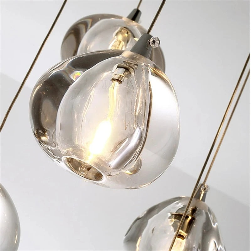 Norlick Lux Crystal Gems Modern Chandelier Lamp