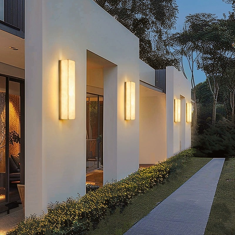 Goobasri Outdoor Rectangular Wall Light