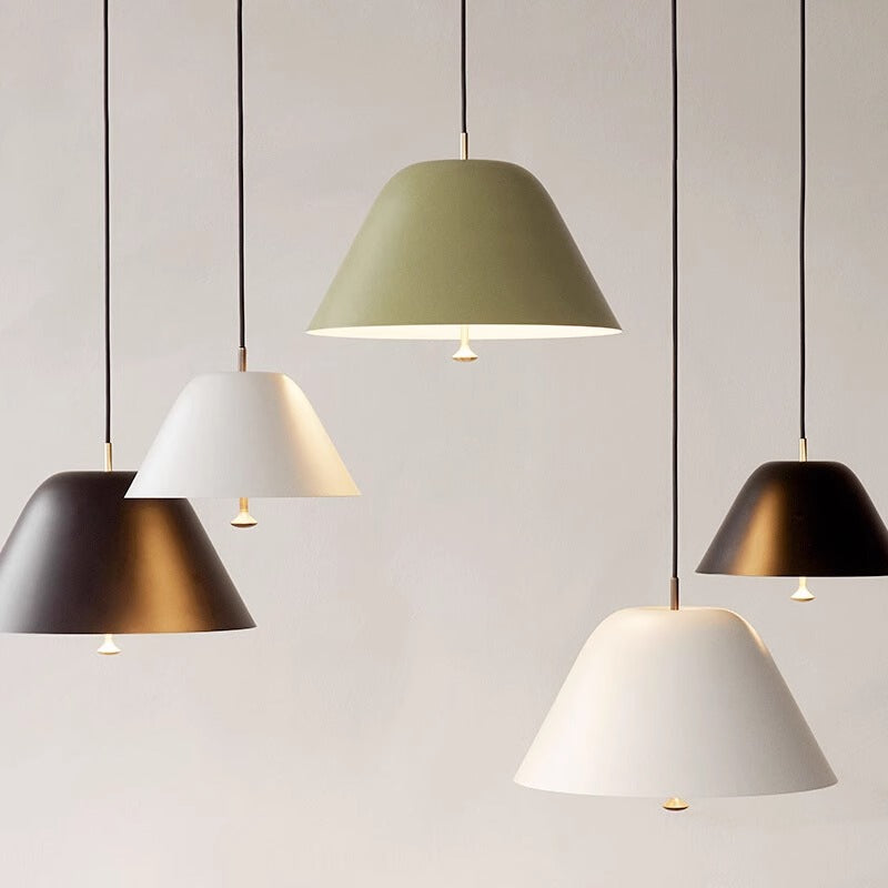 Saucornna Sleek Tent Dome Pendant Light