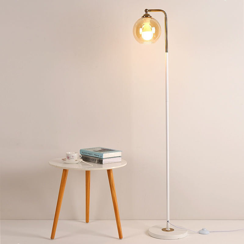 Zorvik Globe Shade Stand Floor Lamp