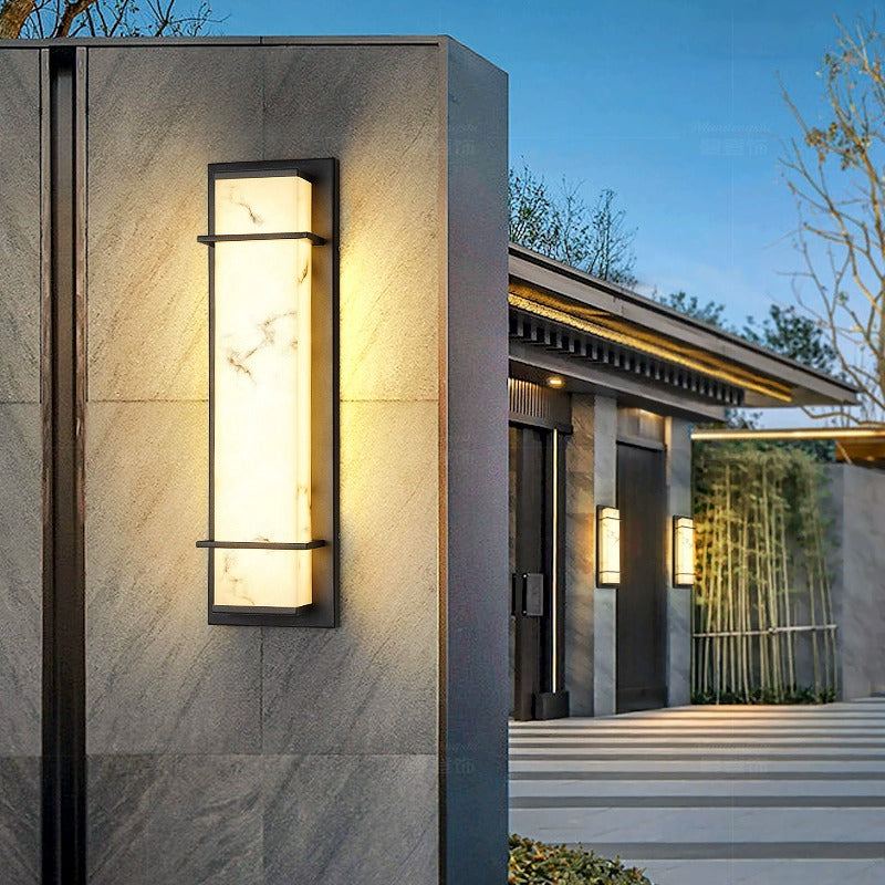 Endreja Outdoor Rectangular Frame Wall Light