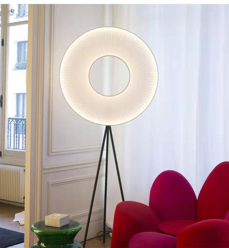 Liora Halo Ring Floor Lamp