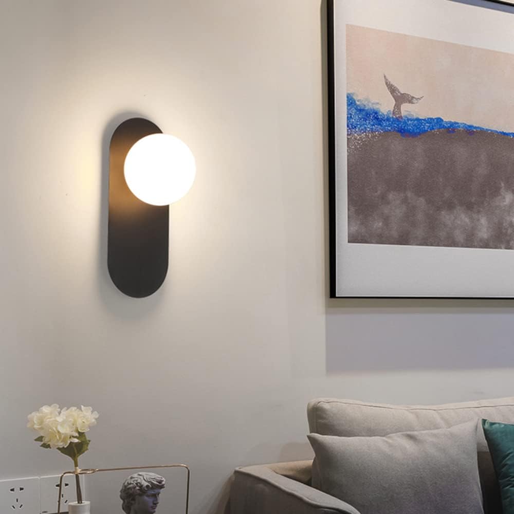 Aalberg Modern Oval Candlelight Wall Lamp