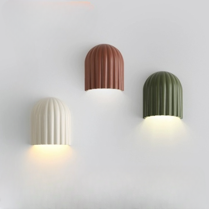 Jonsja Coloured Grooves Wall Lamp
