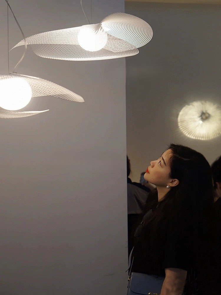 Averi Sculptural Mesh Pendant Light