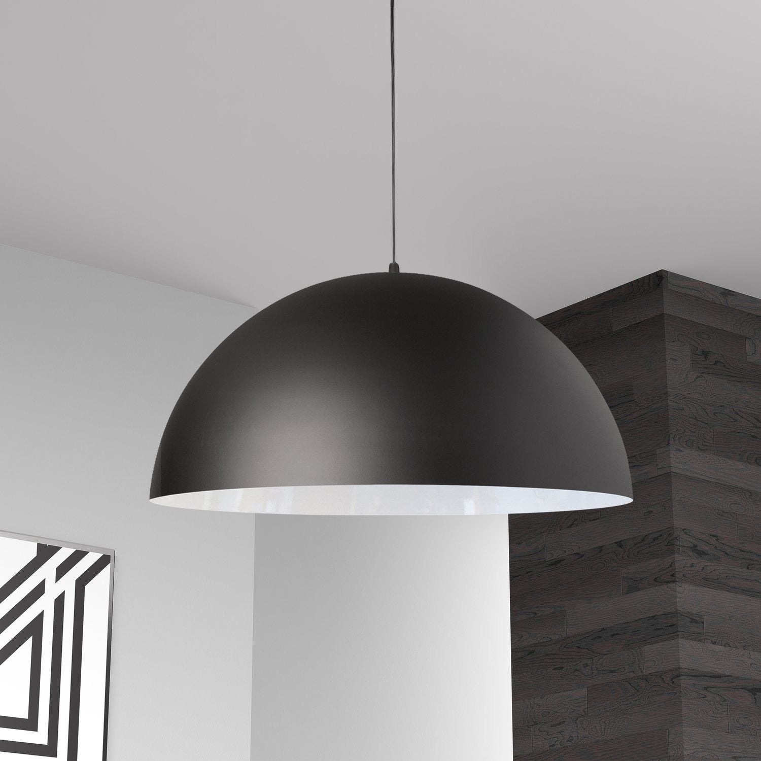 Anviro Industrial Dome Pendant Lamp