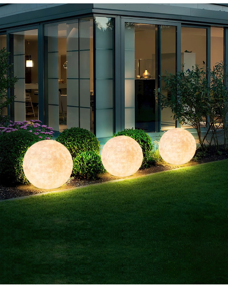 Luaben Lunar Glowing Moon Outdoor Decorative Floor Lamp