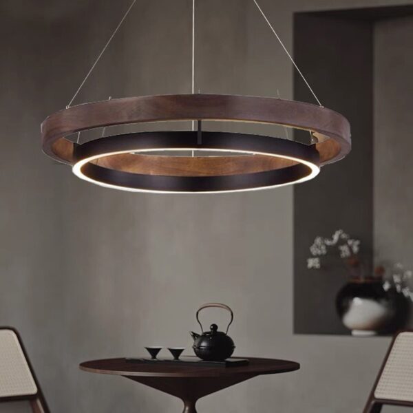 Mikkel Dual Ring LED Pendant Light