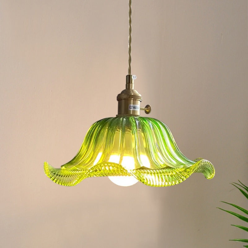 Verdantt Petal Bloom Glass Pendant Light