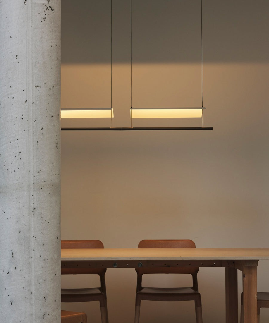 Eyvindur Linear Line And Thin Sheet Pendant Lamp