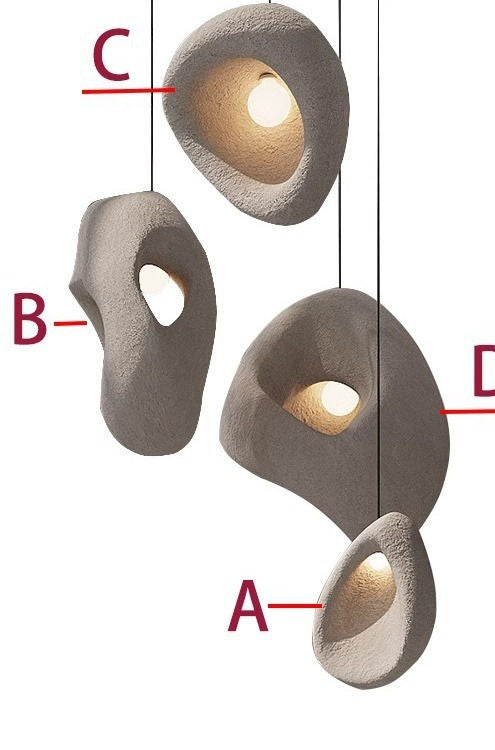 LED ZEN Style Cement Pendant Light