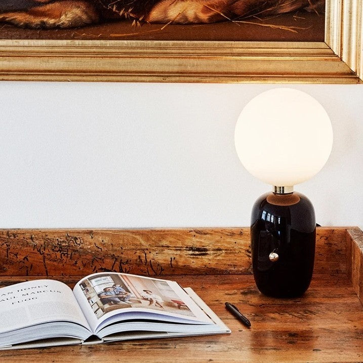 Belaroso Perched Ball Table Lamp
