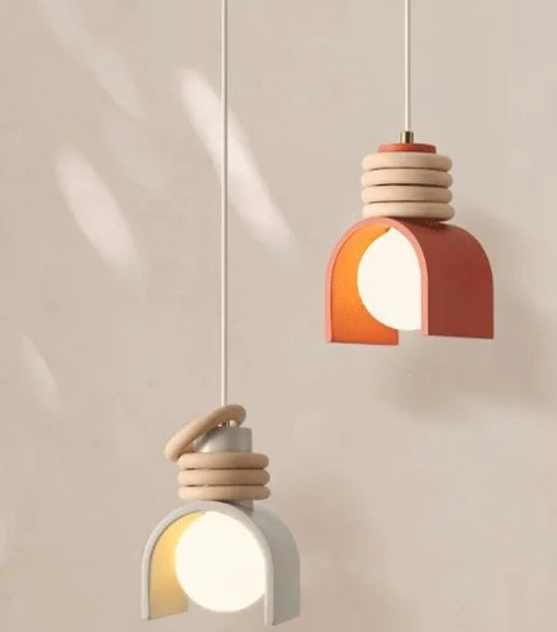LED Creamy Resin Metal Pendant Light – Lightingshop
