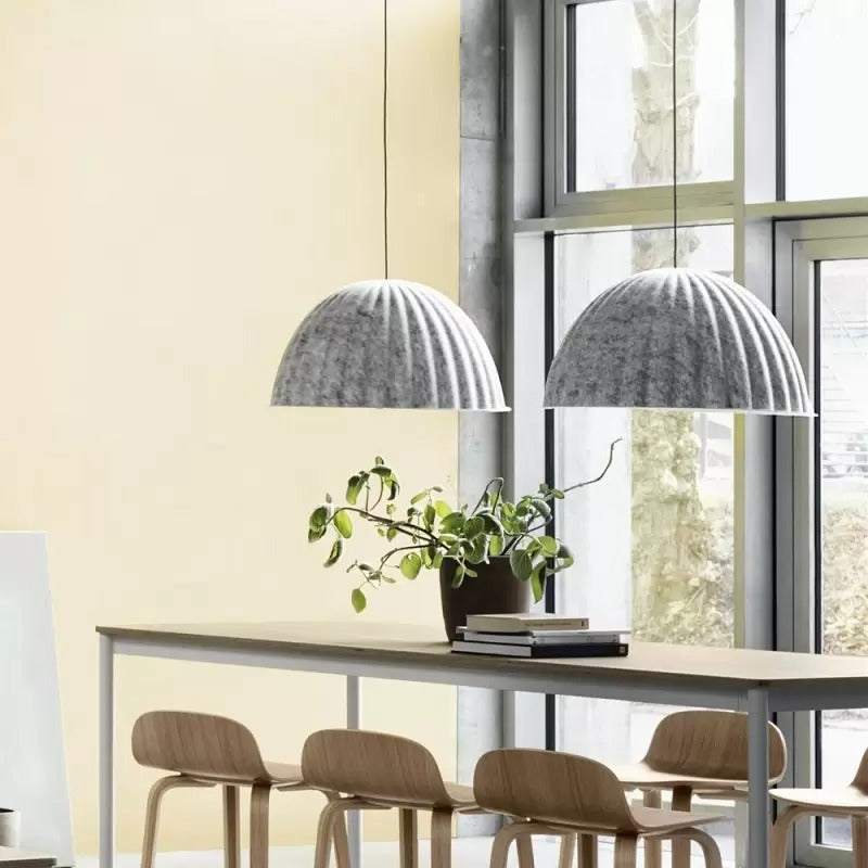 Crudom Felt Dome Pendant Lamp