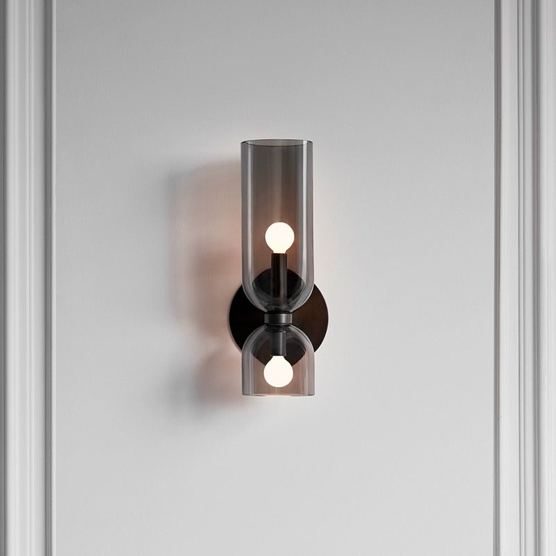 Lowewa Twin-head Glass Wall Lamp