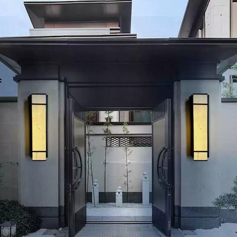 Endreja Outdoor Rectangular Frame Wall Light