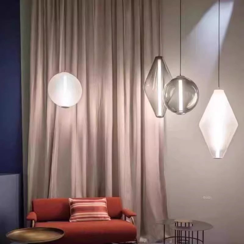 Rynlo Glass Prism Pendant Light