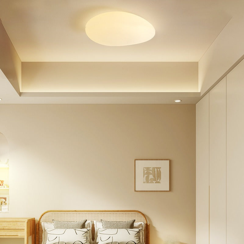 Sanne Asymmetrical Pebble Flush Ceiling Light