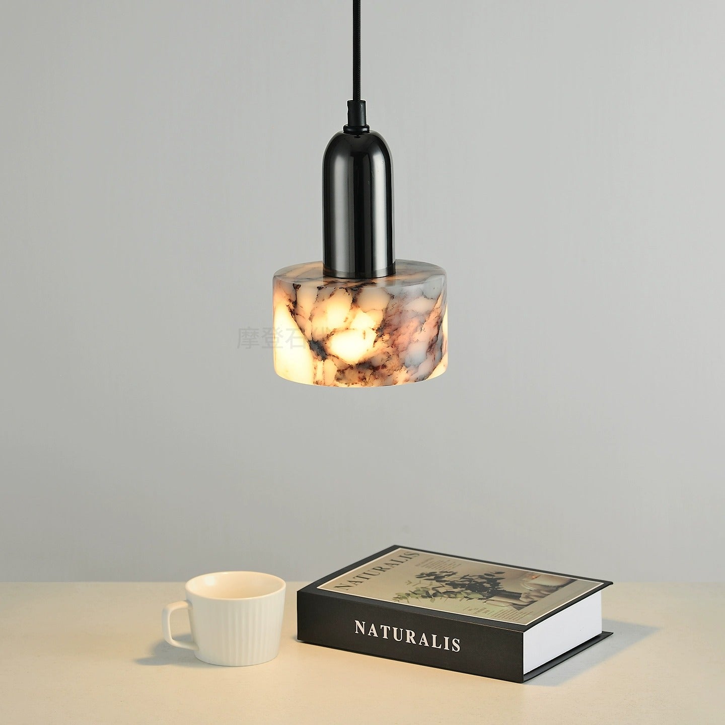 Selvorn Marble Mist Pendant Light