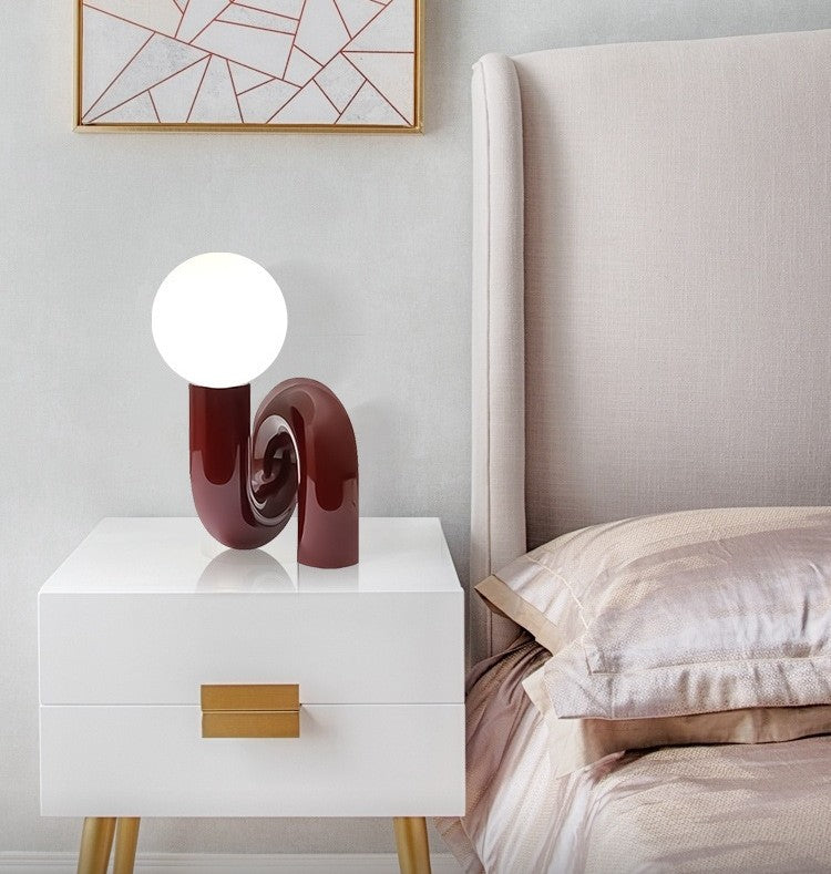 Zyric Perched Orb Table Lamp
