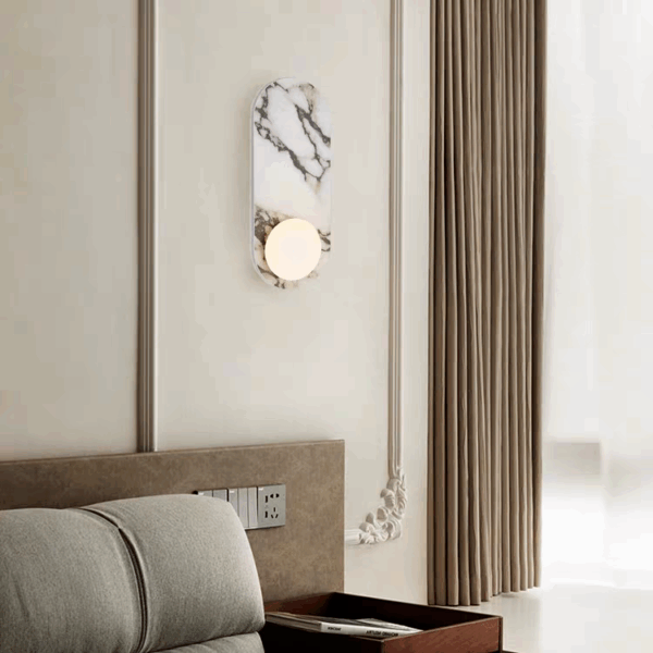 Hallstenwa Marble Stone Wall Light