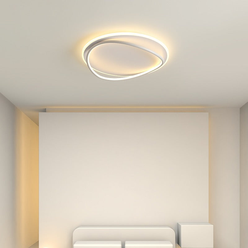 Sivert Sculpted Halo Flush Ceiling Light