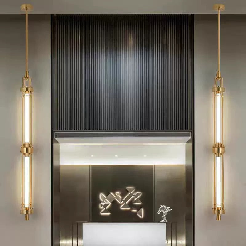 Garneshoon Modern Sleek Tube Wall Light