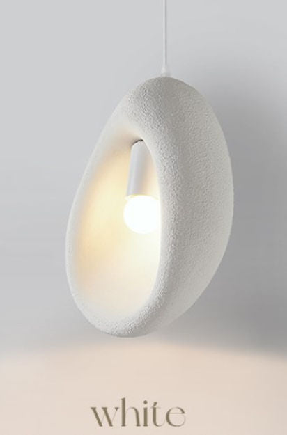 LED ZEN Style Cement Pendant Light