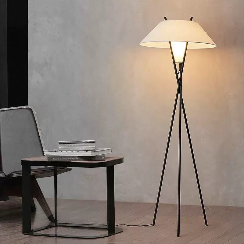 Calven Hat Shade Floor Lamp