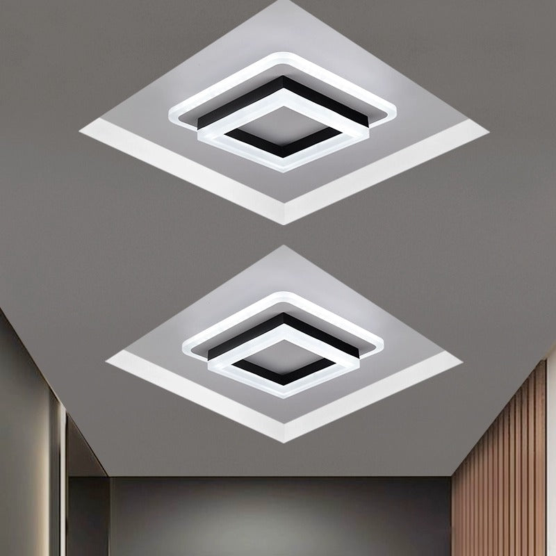 Ruanohn Modern Square Ceiling Light