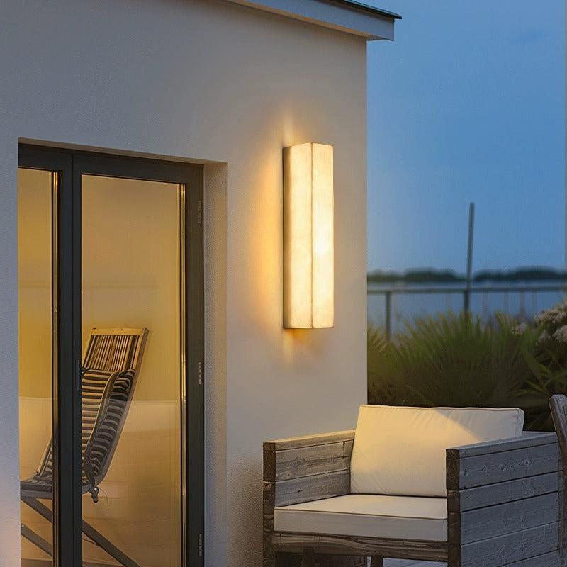 Goobasri Outdoor Rectangular Wall Light