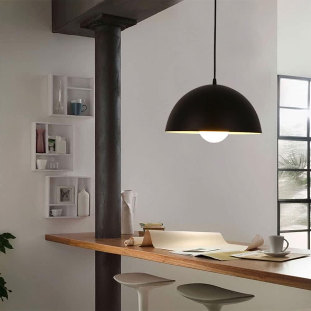 Anviro Industrial Dome Pendant Lamp