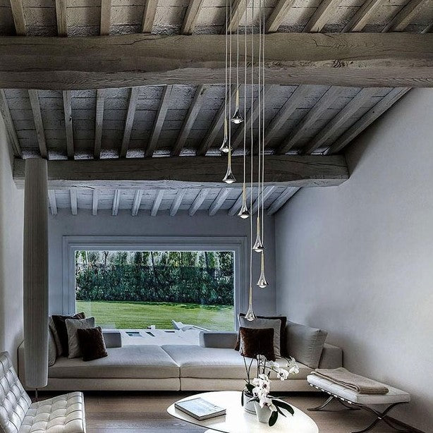 Sylvester Meteor Shower Drop Pendant Lamp
