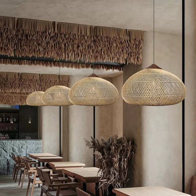 Selvra Natural Dome Pendant Light