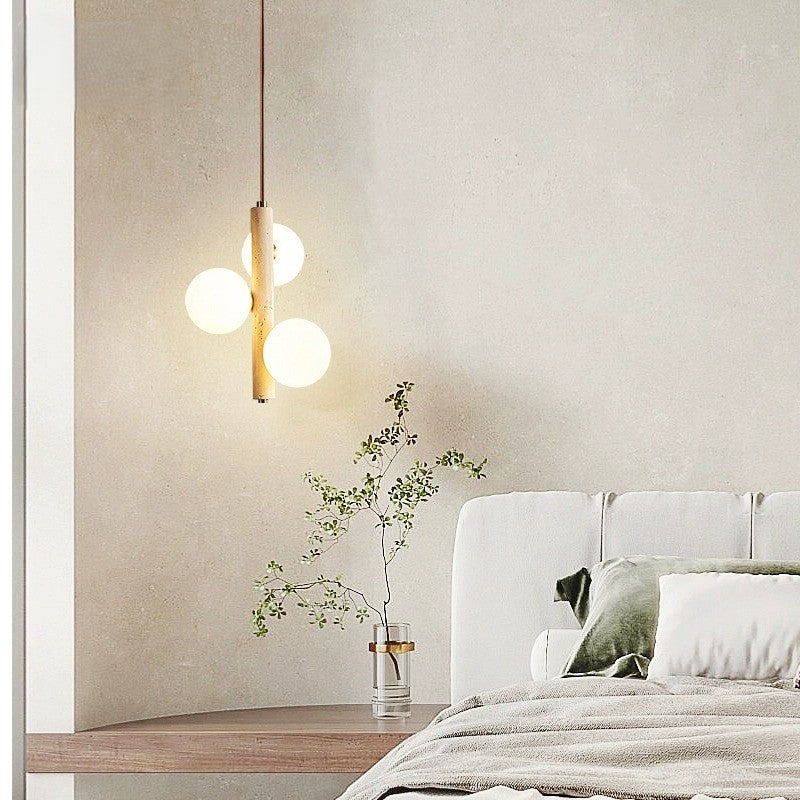 Trevona Stone Axis Pendant Light