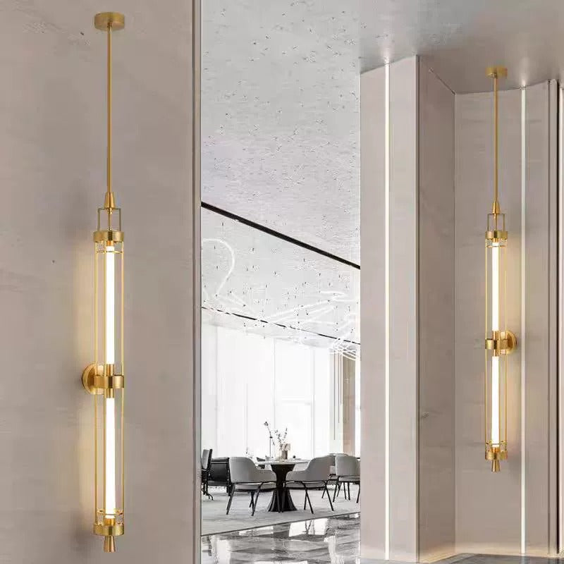 Garneshoon Modern Sleek Tube Wall Light