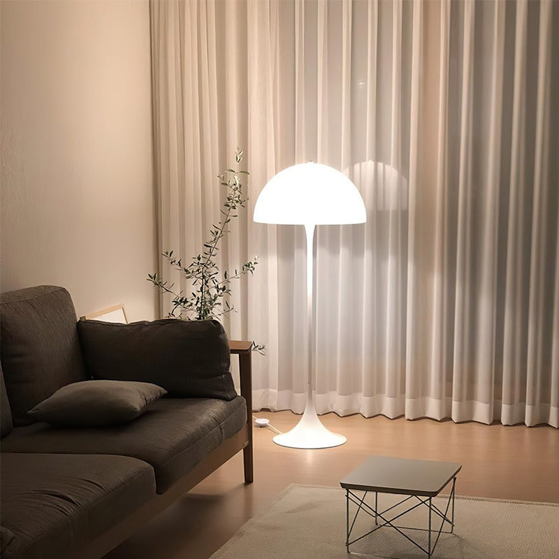 Mille Dome Shade Tulip Floor Lamp