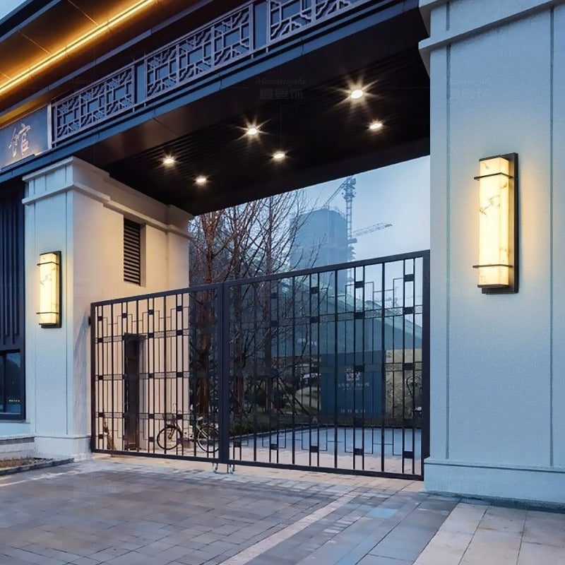 Endreja Outdoor Rectangular Frame Wall Light